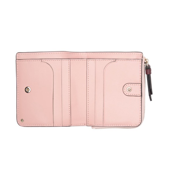 🎁Kate Spade Floral Pup Small l-zip Bifold wallet - Picture 3 of 4